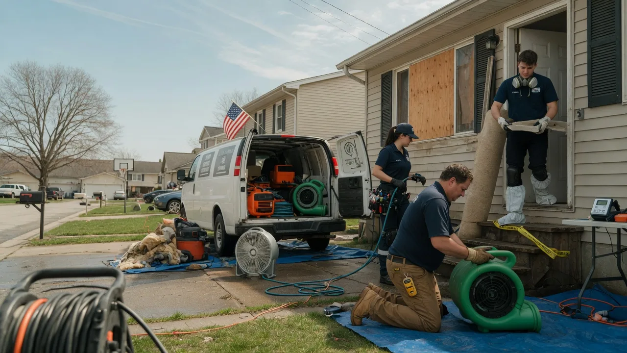 Water Damage Restoration in Webster, WI near me
